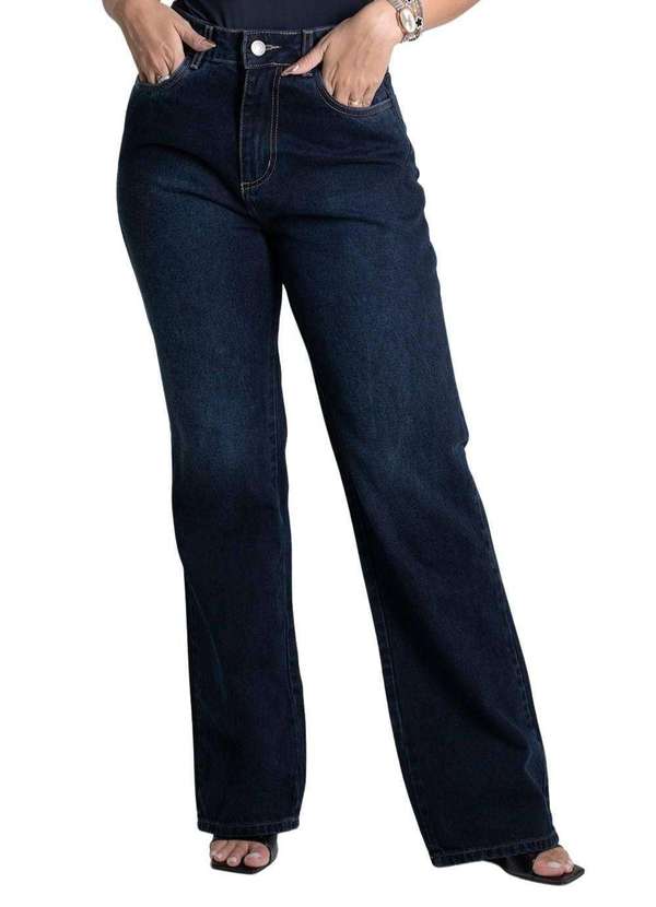 Sawary - Calça Jeans Sawary Reta - 279338 Azul