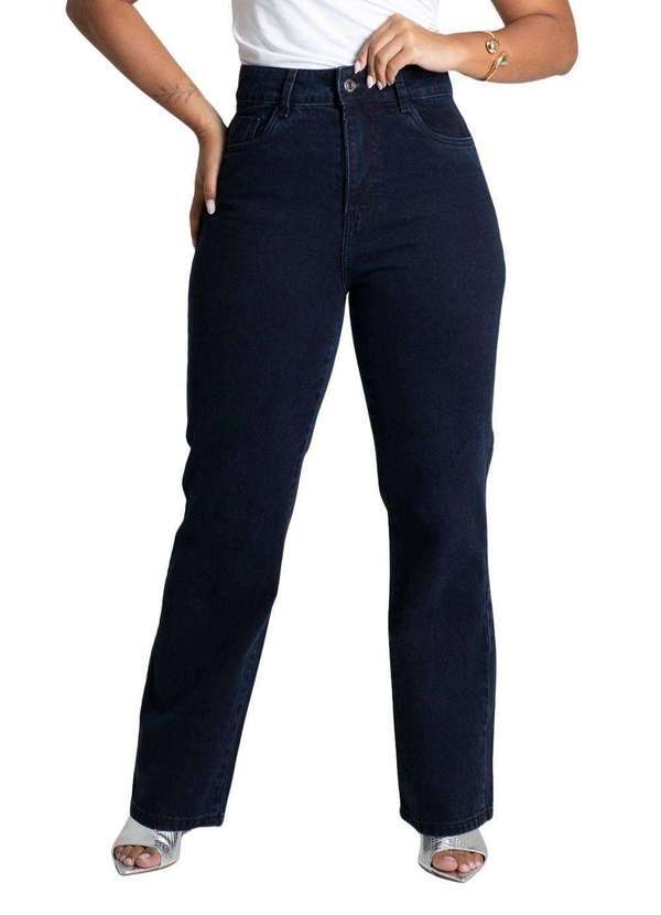 Sawary - Calça Jeans Sawary Reta - 279376 Azul