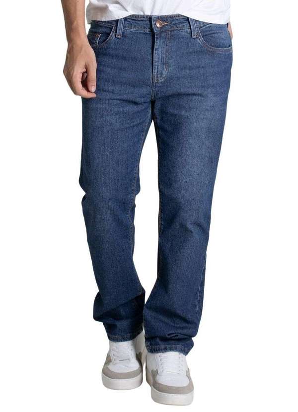 Sawary - Calça Jeans Sawary Reta - 279496 Azul