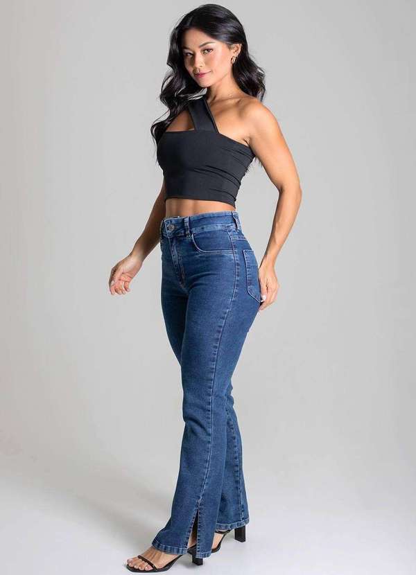 Sawary - Calça Jeans Sawary Reta - 279503 Azul 2