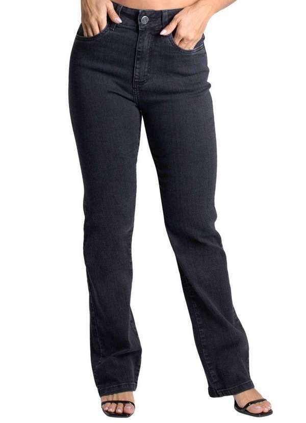 Sawary - Calça Jeans Sawary Reta - 279528 Preto