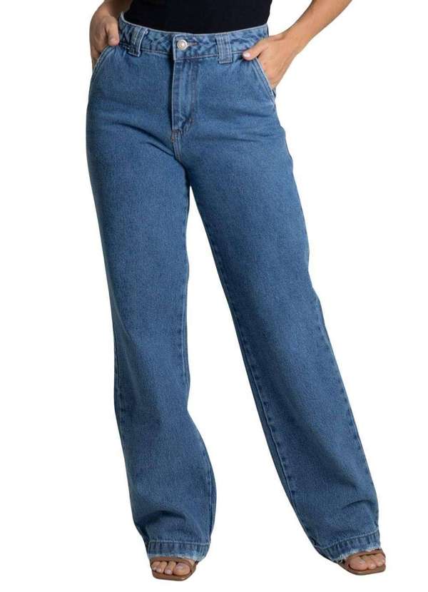 Sawary - Calça Jeans Sawary Reta - 279613 Azul