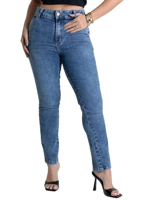 Sawary - Calça Jeans Sawary Reta - 279760 Azul 7