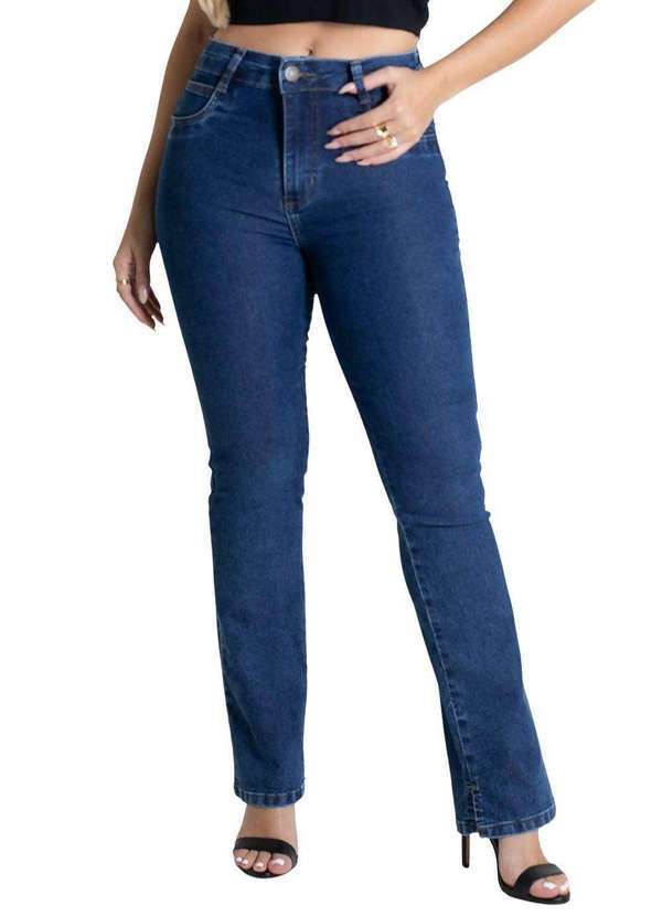 Sawary - Calça Jeans Sawary Reta - 279831 Azul