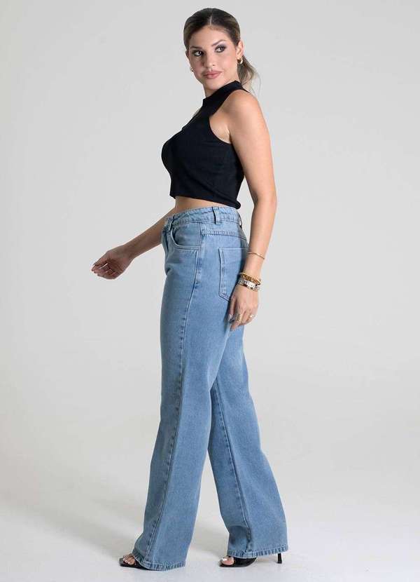 Sawary - Calça Jeans Sawary Reta - 279839 Azul 3