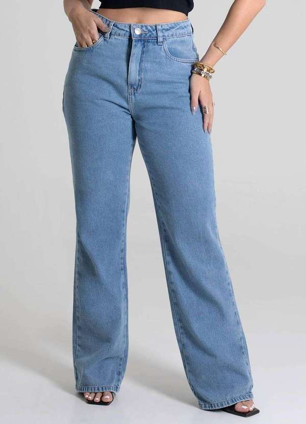 Sawary - Calça Jeans Sawary Reta - 279839 Azul 5