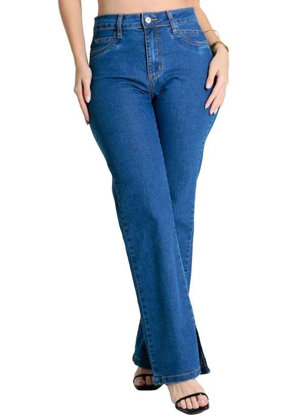 Sawary - Calça Jeans Sawary Reta - 279923 Azul
