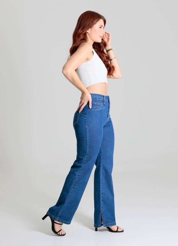 Sawary - Calça Jeans Sawary Reta - 279923 Azul 3