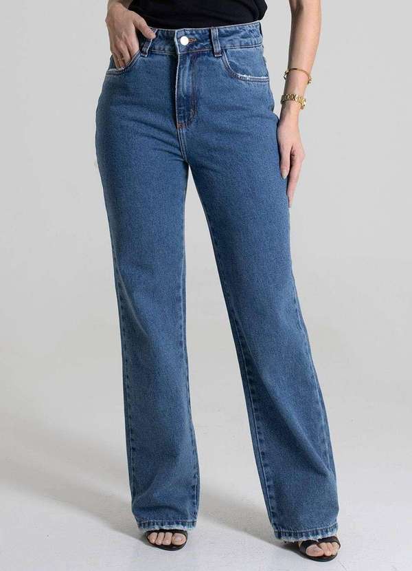 Sawary - Calça Jeans Sawary Reta - 279938 Azul 5
