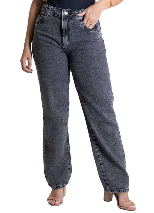 Sawary - Calça Jeans Sawary Reta - 279955 Preto