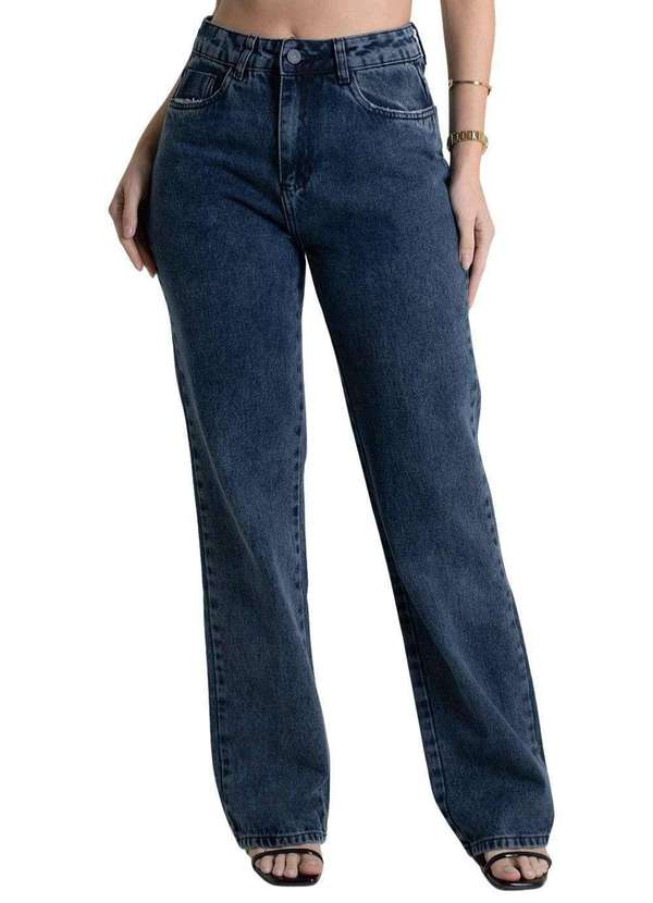 Sawary - Calça Jeans Sawary Reta - 279957 Azul