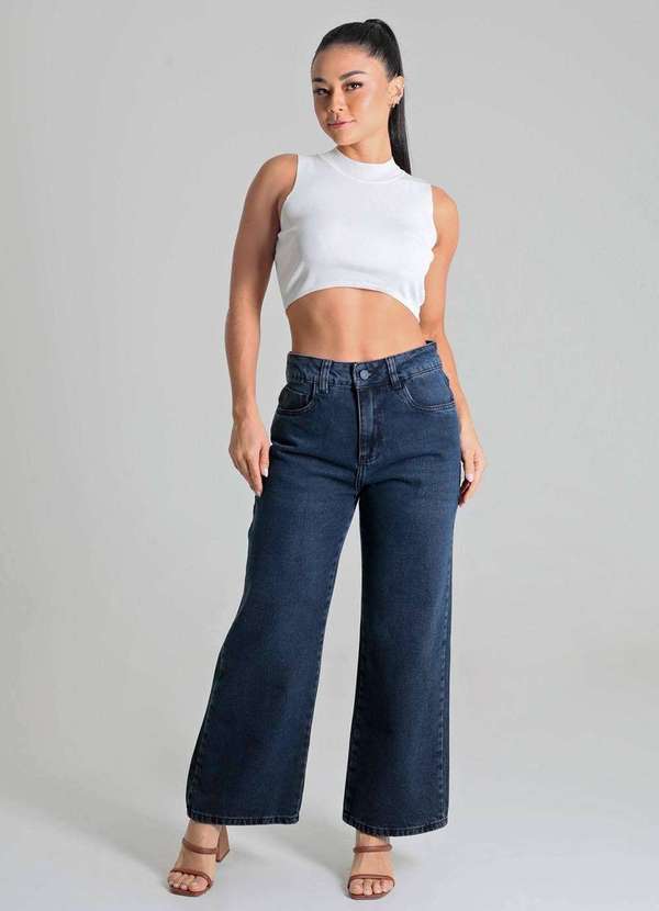 Sawary - Calça Jeans Sawary Reta - 279971 Azul 2