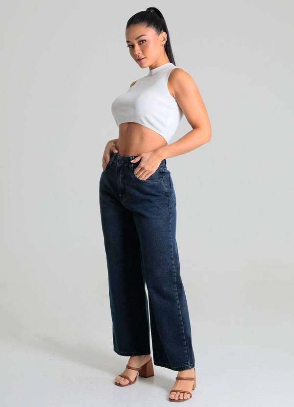 Sawary - Calça Jeans Sawary Reta - 279971 Azul 3