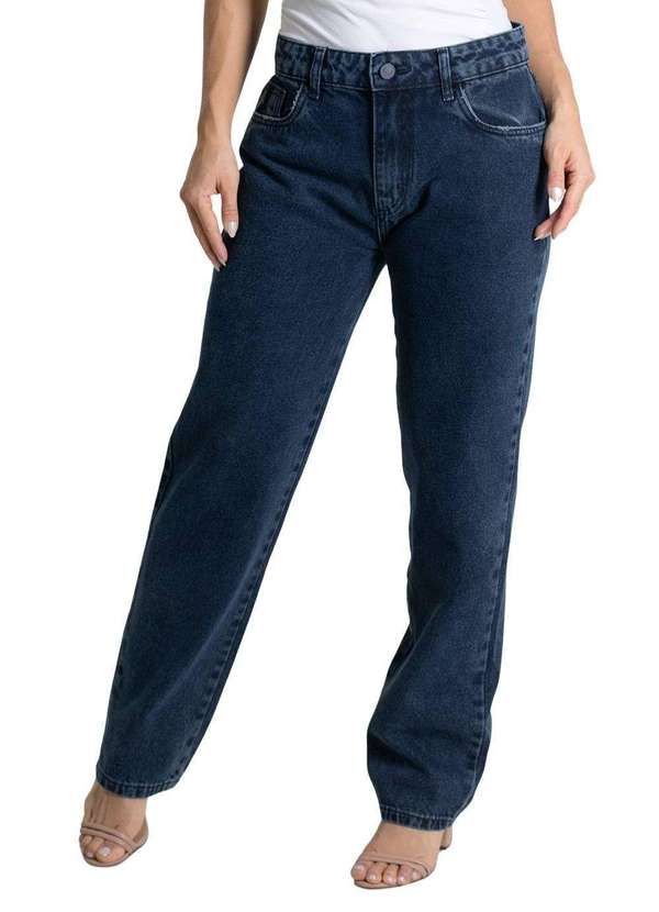 Sawary - Calça Jeans Sawary Reta - 279979 Azul