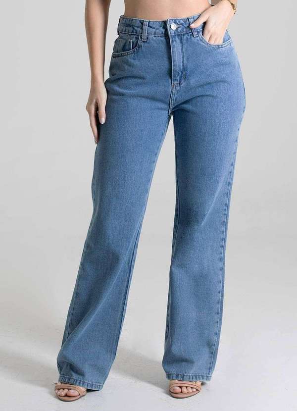 Sawary - Calça Jeans Sawary Reta - 280115 Azul 5