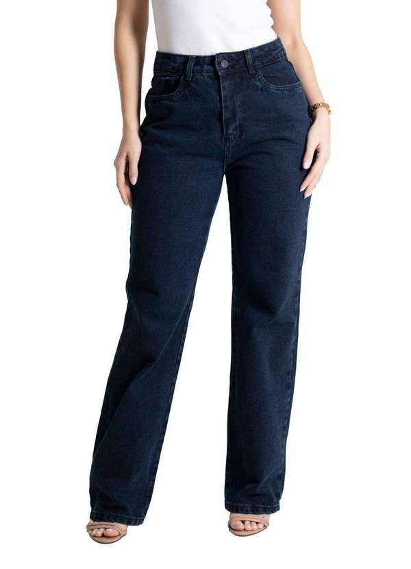 Sawary - Calça Jeans Sawary Reta - 280193 Azul