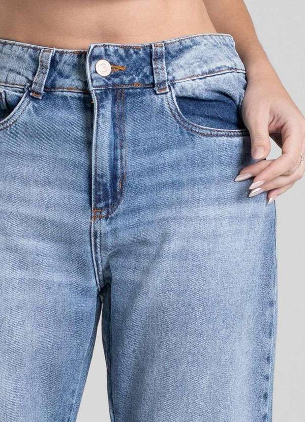 Sawary - Calça Jeans Sawary Reta - 280398 Azul 5