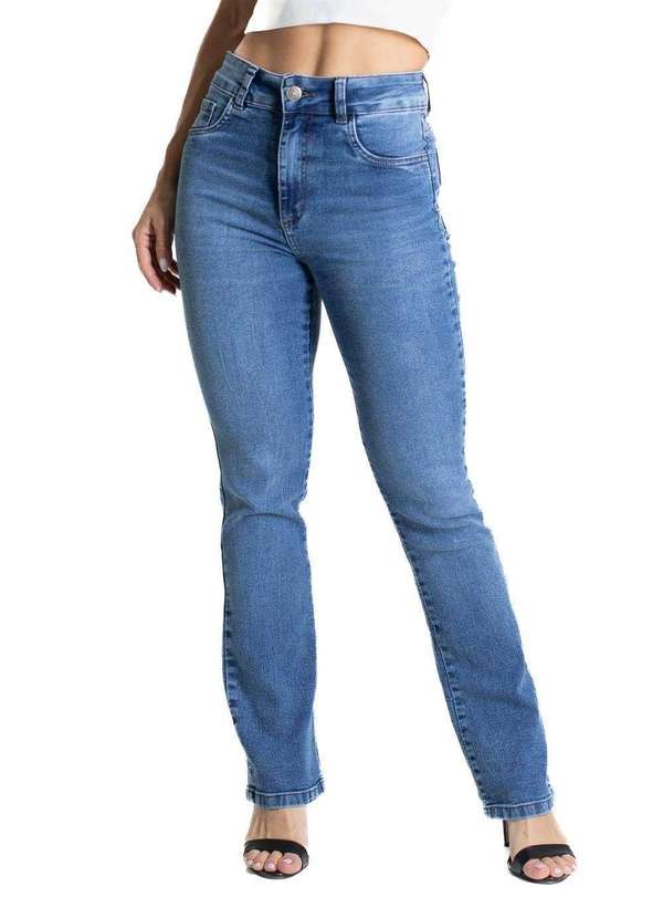 Sawary - Calça Jeans Sawary Reta - 280787 Azul