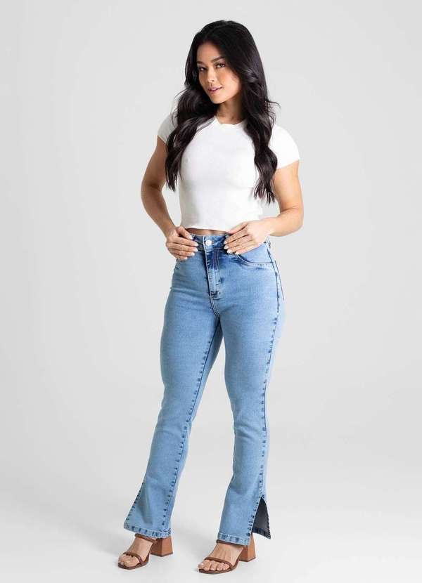 Sawary - Calça Jeans Sawary Reta - 280940 Azul 2