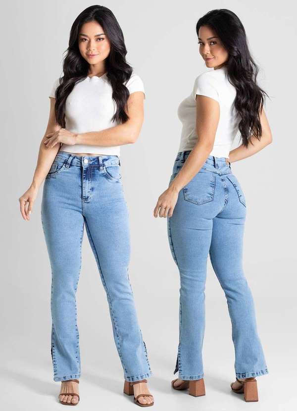 Sawary - Calça Jeans Sawary Reta - 280940 Azul 6