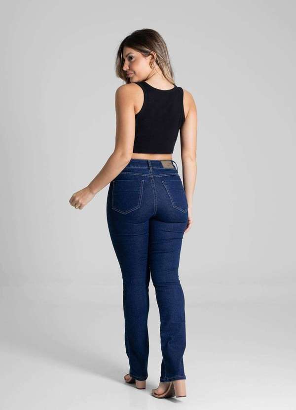 Sawary - Calça Jeans Sawary Reta - 281037 Azul 4
