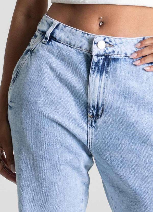 Sawary - Calça Jeans Sawary Reta - 281303 Azul 5