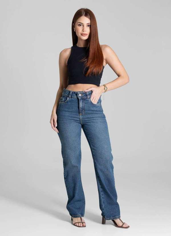 Sawary - Calça Jeans Sawary Reta - 281558 Azul 2