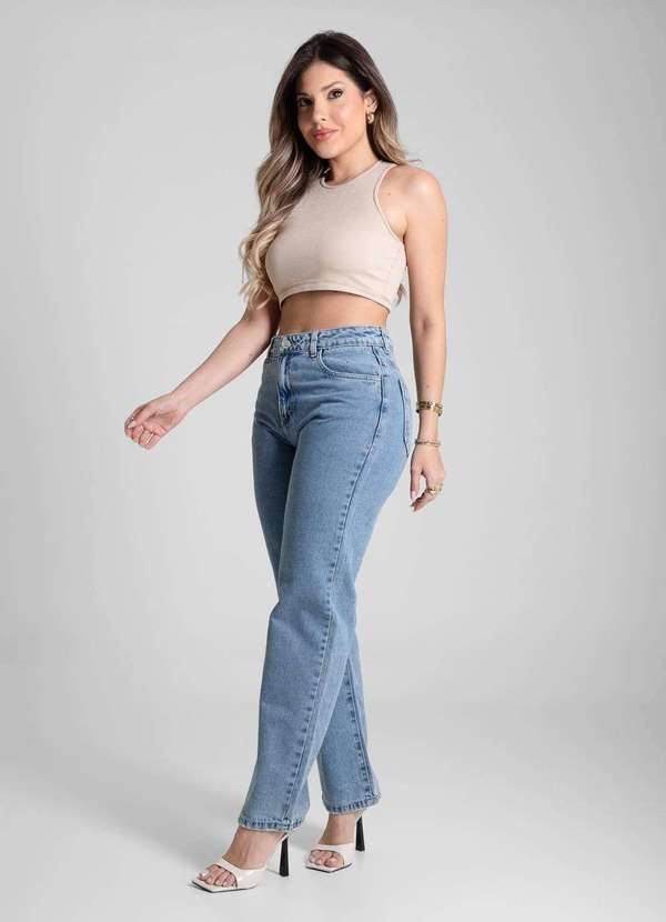 Sawary - Calça Jeans Sawary Reta - 281617 Azul 3