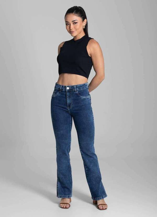 Sawary - Calça Jeans Sawary Reta - 281771 Azul 2