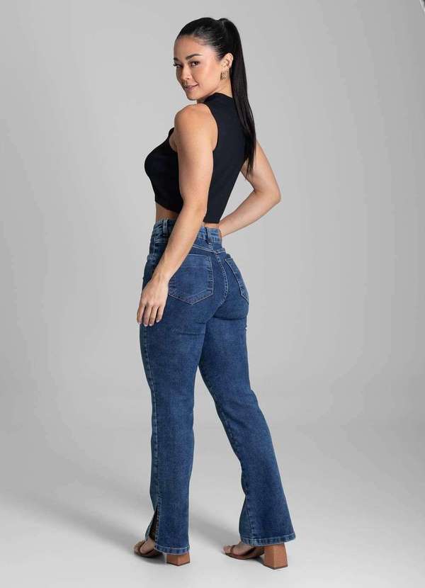 Sawary - Calça Jeans Sawary Reta - 281771 Azul 4