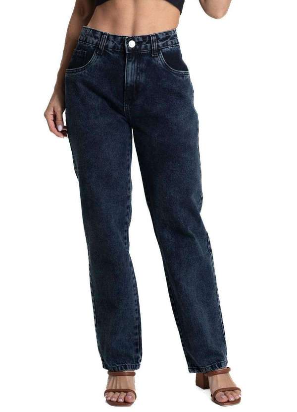 Sawary - Calça Jeans Sawary Reta - 281785 Preto