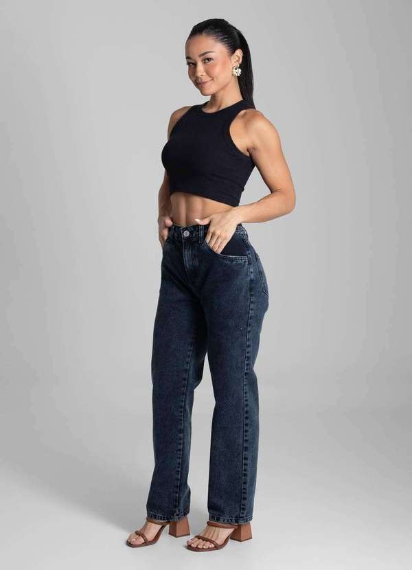 Sawary - Calça Jeans Sawary Reta - 281785 Preto 3