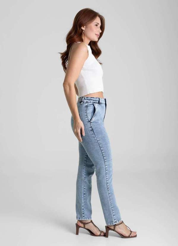 Sawary - Calça Jeans Sawary Reta - 281839 Azul 3