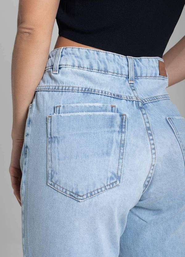 Sawary - Calça Jeans Sawary Reta - 281889 Azul 5