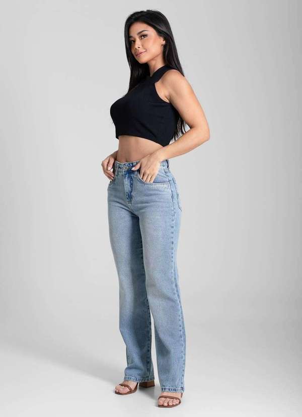 Sawary - Calça Jeans Sawary Reta - 281923 Azul 3