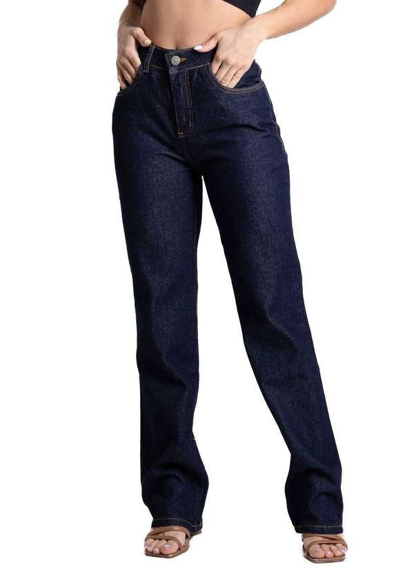 Sawary - Calça Jeans Sawary Reta - 281932 Azul