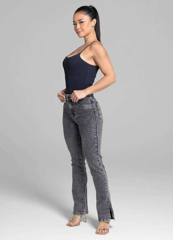 Sawary - Calça Jeans Sawary Reta - 282216 Preto 3