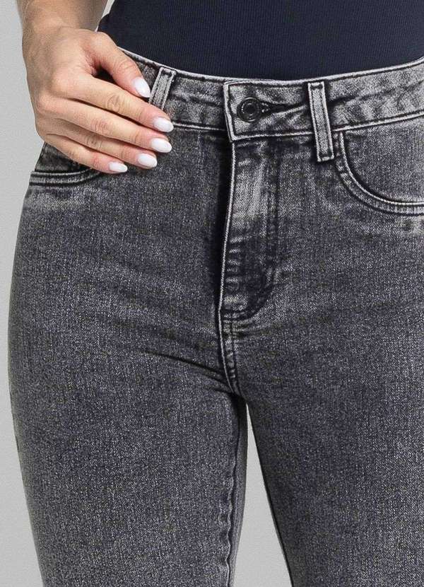 Sawary - Calça Jeans Sawary Reta - 282216 Preto 5