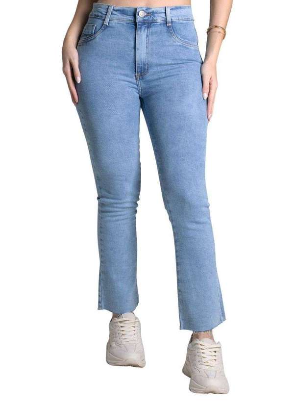 Sawary - Calça Jeans Sawary Reta Azul