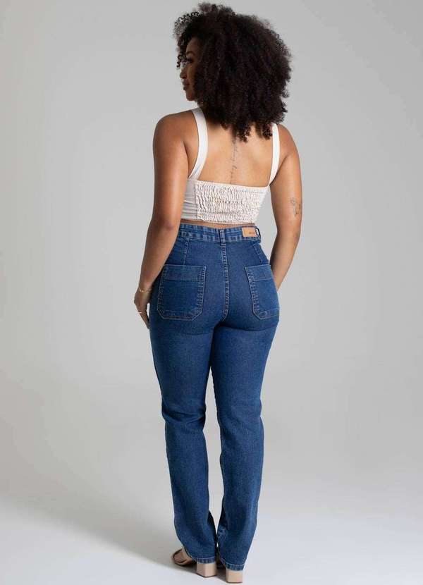 Sawary - Calça Jeans Sawary Reta Petit - 278273 Azul 4