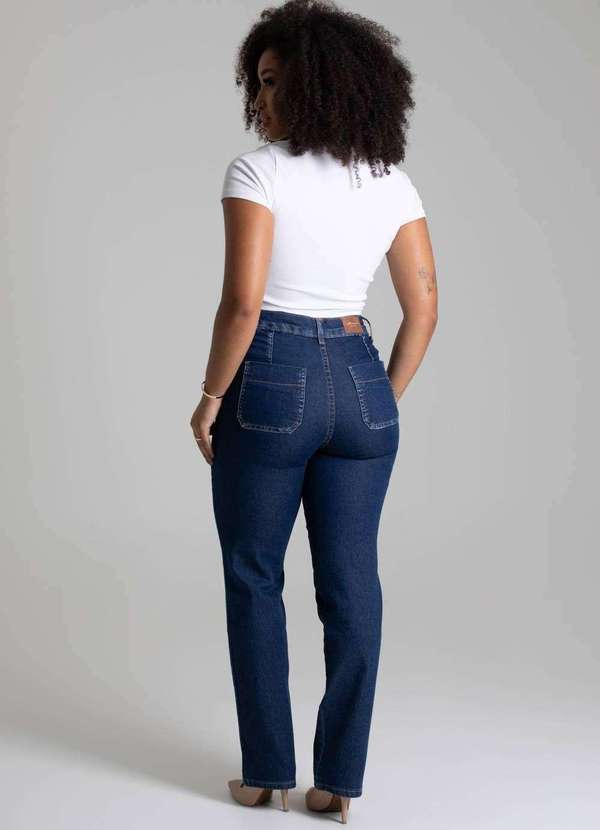 Sawary - Calça Jeans Sawary Reta Petit - 278561 Azul 4