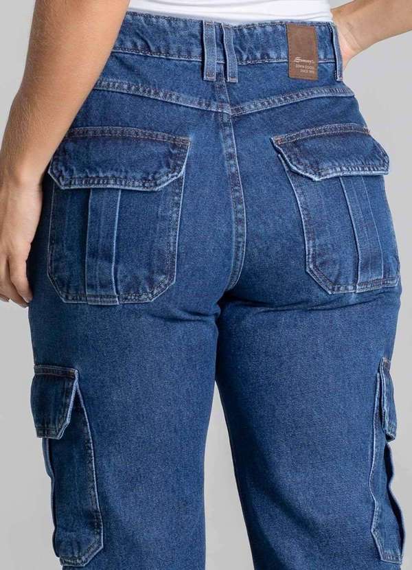 Sawary - Calça Jeans Sawary Reta Petit - 279510 Azul 7