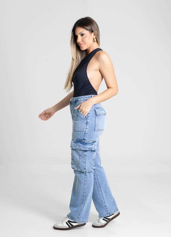 Sawary - Calça Jeans Sawary Reta Petit - 280511 Azul 5