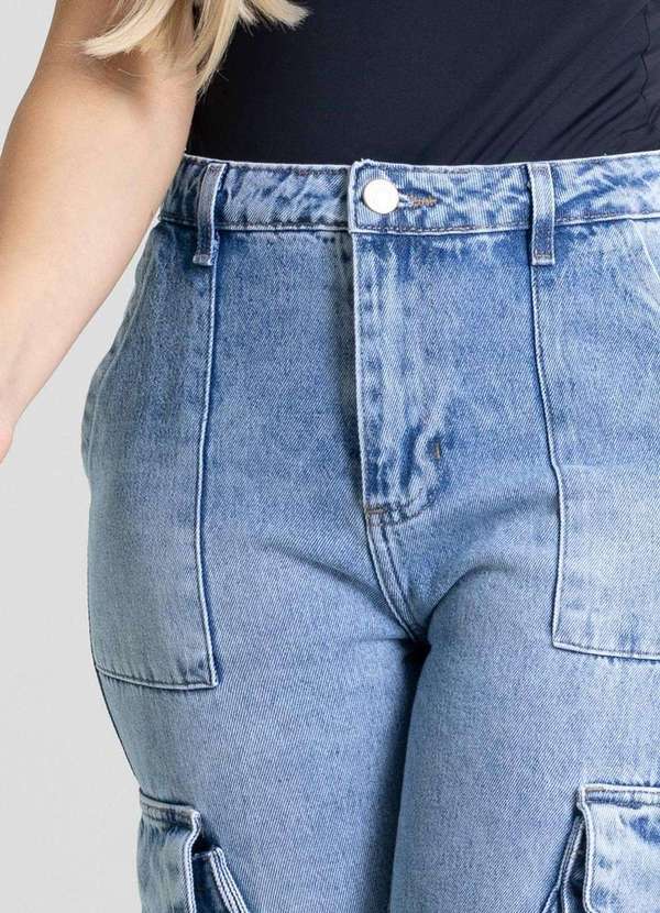 Sawary - Calça Jeans Sawary Reta Petit - 280511 Azul 3