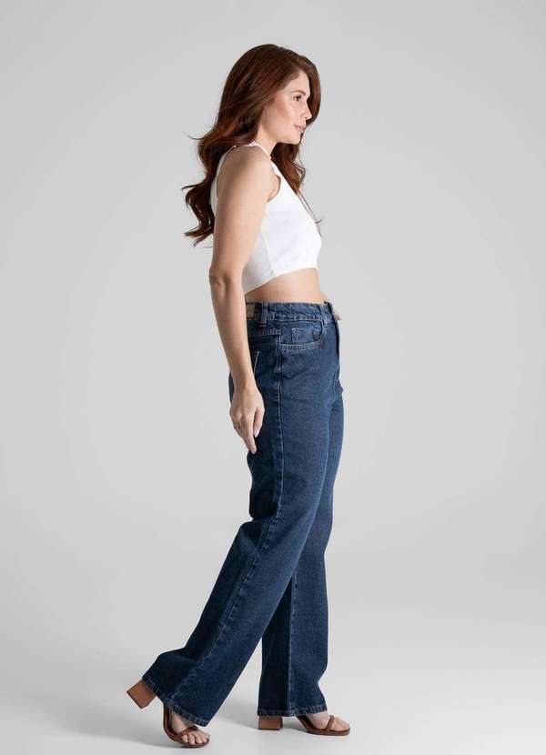 Sawary - Calça Jeans Sawary Reta Petit - 280778 Azul 3