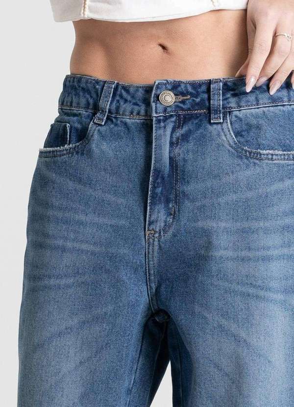 Sawary - Calça Jeans Sawary Reta Petit - 280828 Azul 5