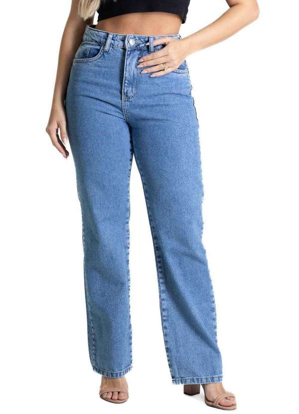 Sawary - Calça Jeans Sawary Reta Petit - 280882 Azul