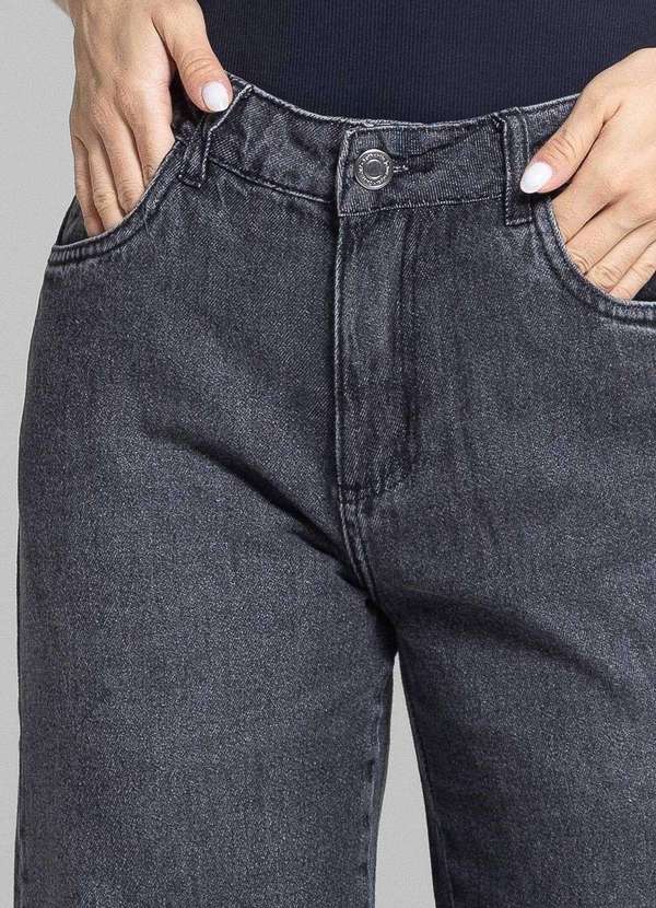Sawary - Calça Jeans Sawary Reta Petit - 281765 Preto 5