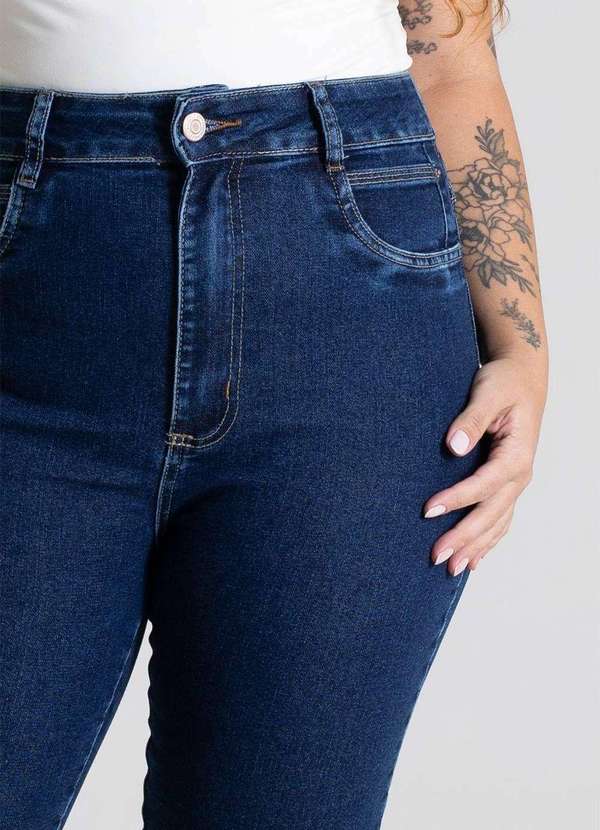 Sawary - Calça Jeans Sawary Reta Plus Size - 280005 Azul 5
