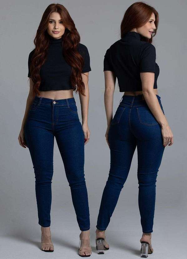 Sawary - Calça Jeans Sawary Skinny - 265659 Azul 5